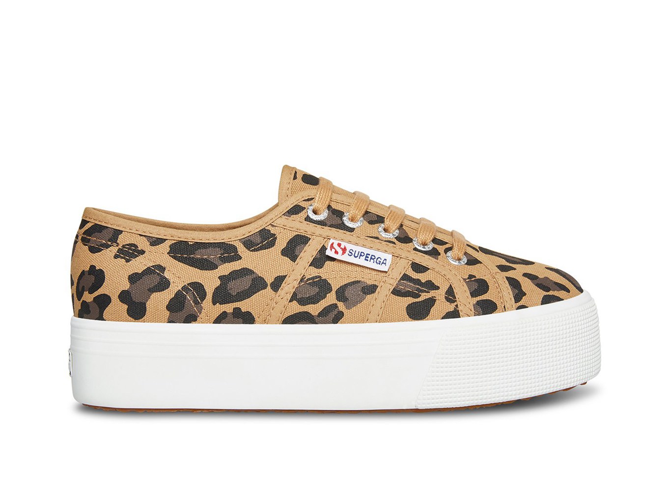 Platform Feminino Leopardo - Superga 2790 Fan Noprintbin Cotw - DEMCY-6123